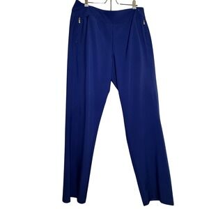 Pebble Beach Royal‎ Blue Dry Luxe Performance Athletic Golf Pants Size 16